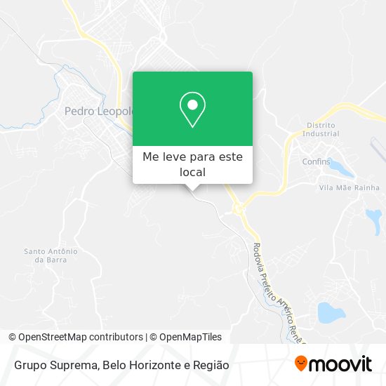 Grupo Suprema mapa