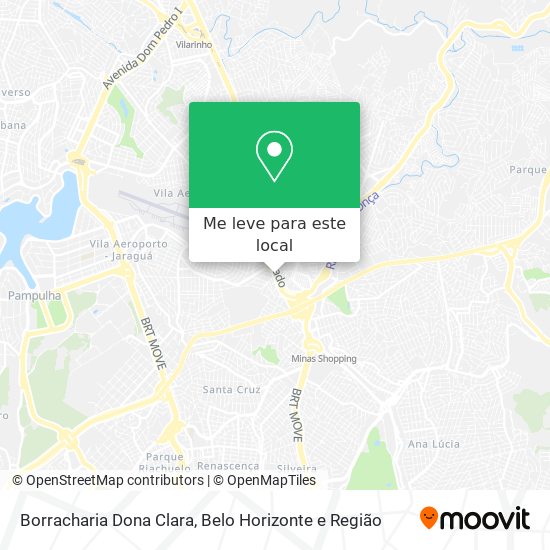 Borracharia Dona Clara mapa