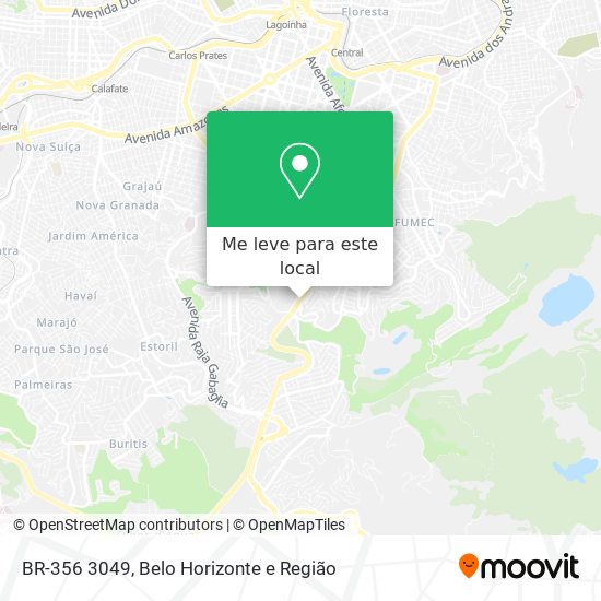 BR-356 3049 mapa