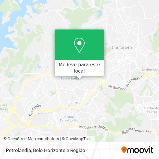 Petrolândia mapa