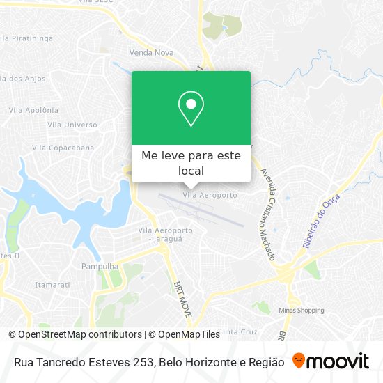 Rua Tancredo Esteves 253 mapa