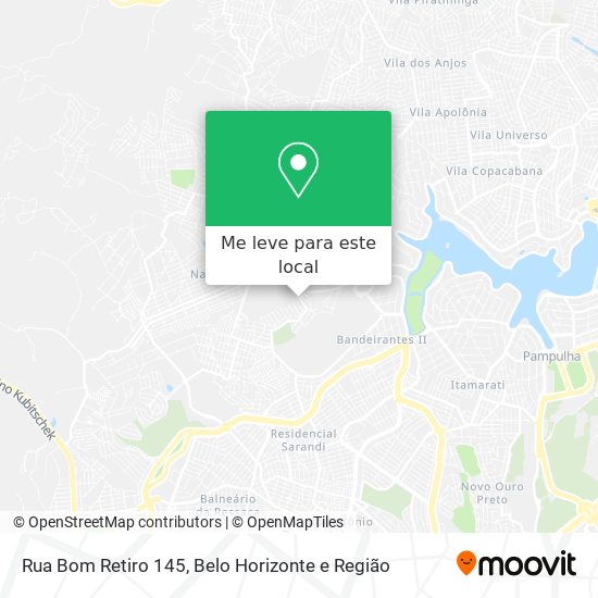 Rua Bom Retiro 145 mapa