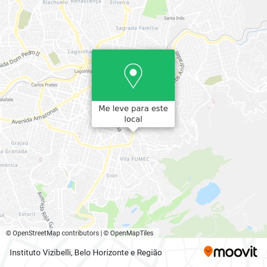 Instituto Vizibelli mapa