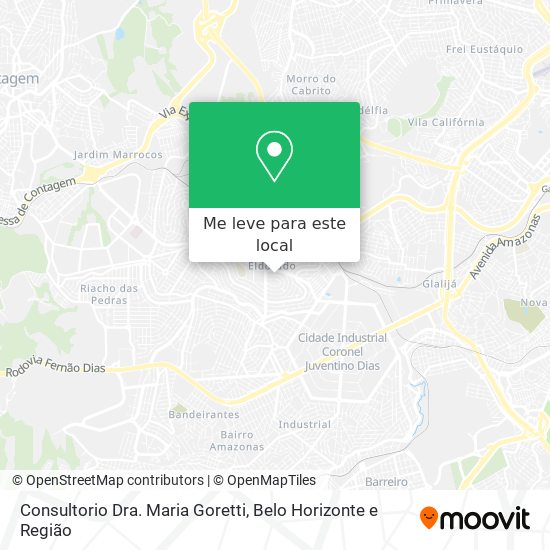 Consultorio Dra. Maria Goretti mapa