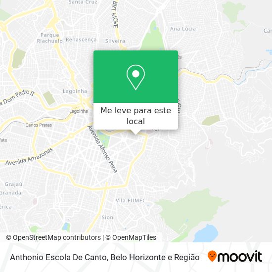 Anthonio Escola De Canto mapa
