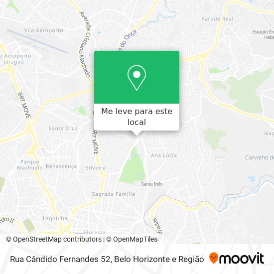 Rua Cândido Fernandes 52 mapa