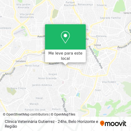 Clínica Veterinária Gutierrez - 24hs mapa