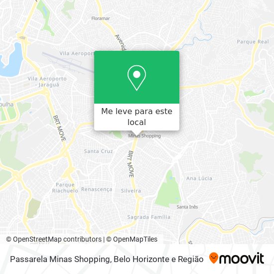 Passarela Minas Shopping mapa