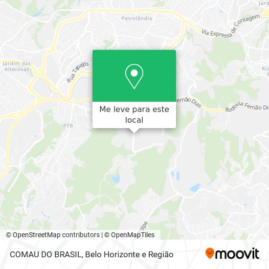 COMAU DO BRASIL mapa
