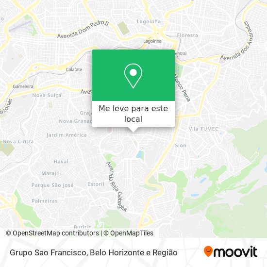 Grupo Sao Francisco mapa