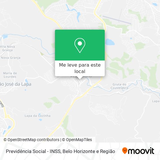 Previdência Social - INSS mapa