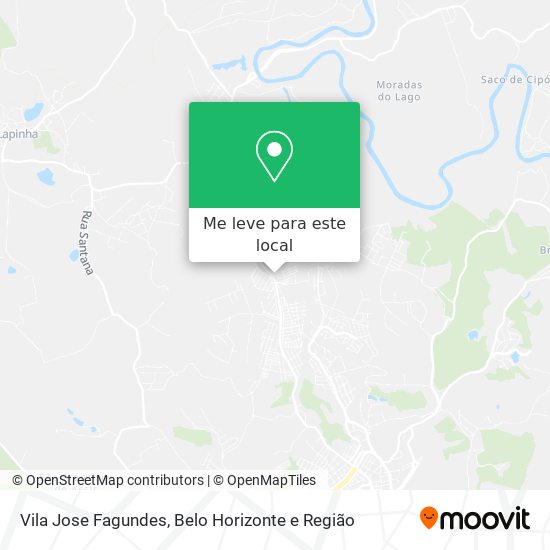 Vila Jose Fagundes mapa