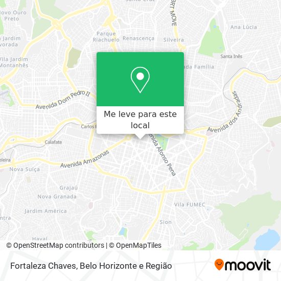 Fortaleza Chaves mapa