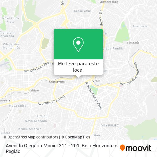 Avenida Olegário Maciel 311 - 201 mapa
