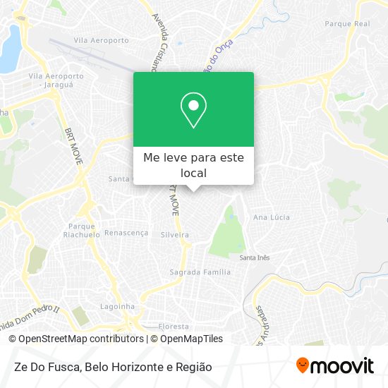 Ze Do Fusca mapa