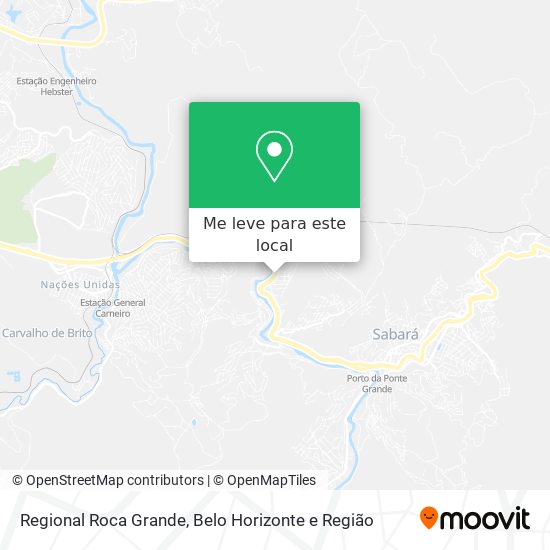 Regional Roca Grande mapa