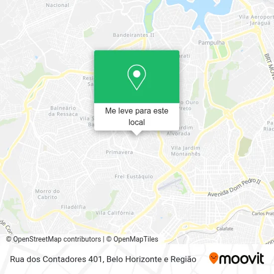 Rua dos Contadores 401 mapa