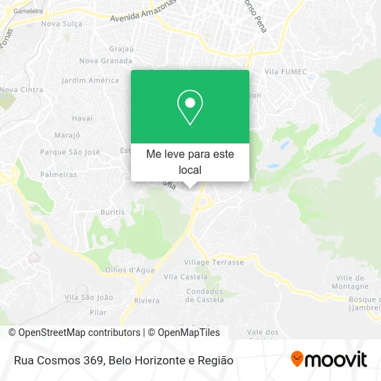 Rua Cosmos 369 mapa