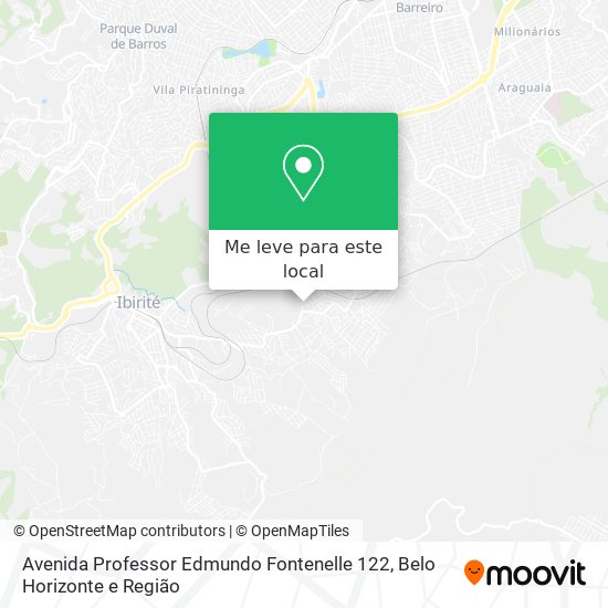 Avenida Professor Edmundo Fontenelle 122 mapa