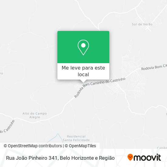 Rua João Pinheiro 341 mapa