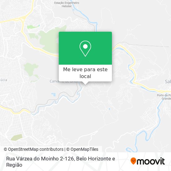 Rua Várzea do Moinho 2-126 mapa