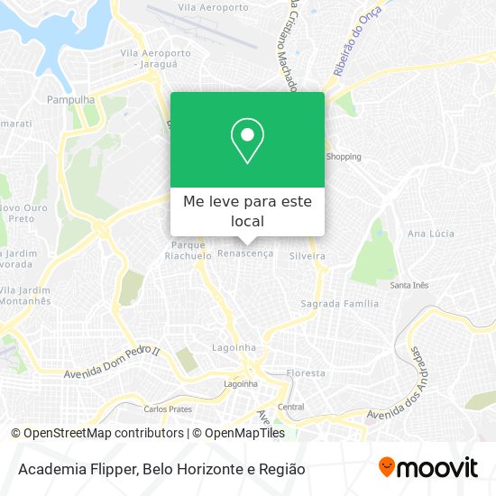 Academia Flipper mapa