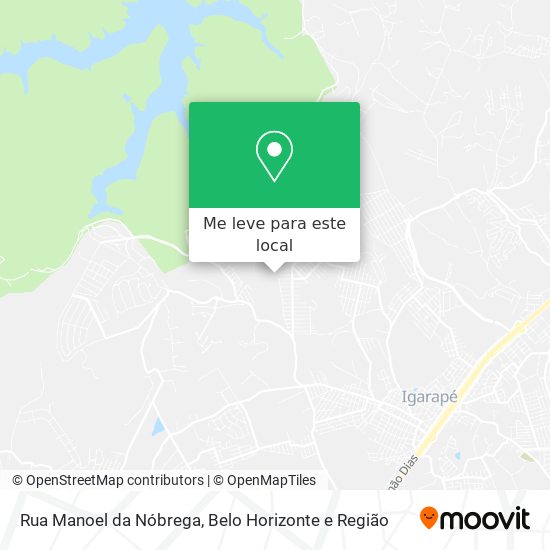 Rua Manoel da Nóbrega mapa