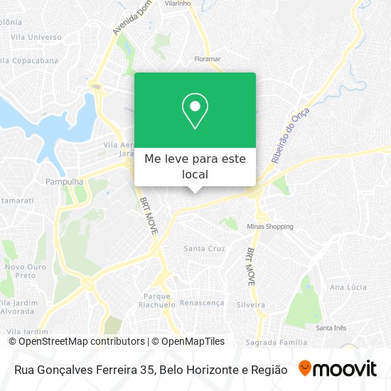 Rua Gonçalves Ferreira 35 mapa