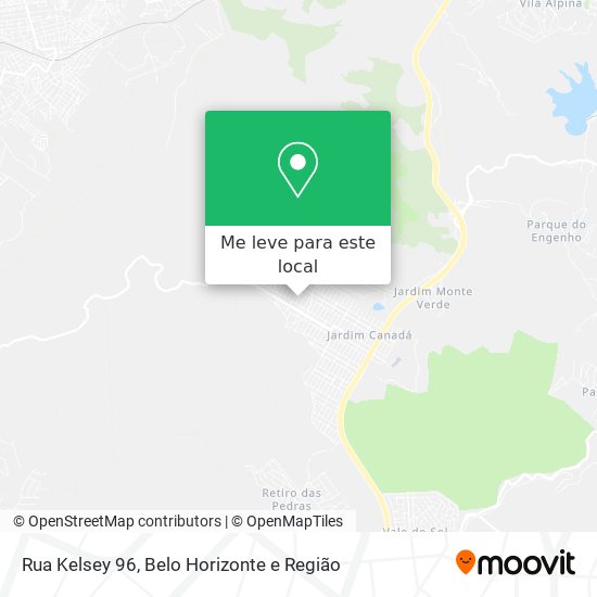 Rua Kelsey 96 mapa