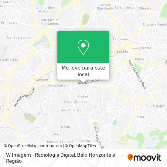 W Imagem - Radiologia Digital mapa