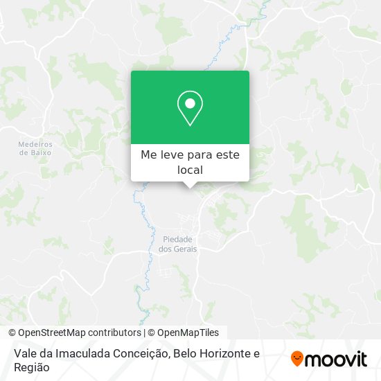 Vale da Imaculada Conceição mapa