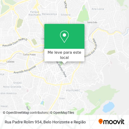 Rua Padre Rolim 954 mapa