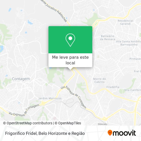 Frigorifico Fridel mapa