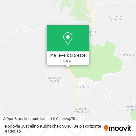 Rodovia Juscelino Kubitschek 5048 mapa