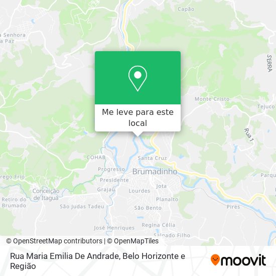 Rua Maria Emilia De Andrade mapa
