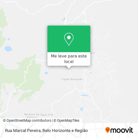 Rua Marcal Pereira mapa
