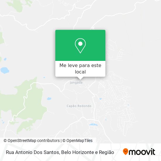 Rua Antonio Dos Santos mapa