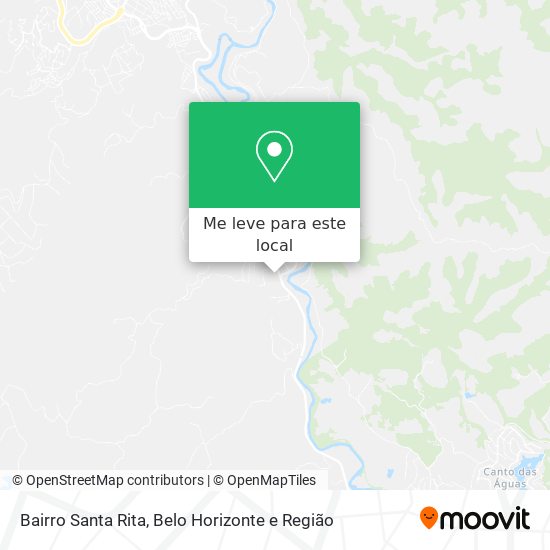 Bairro Santa Rita mapa