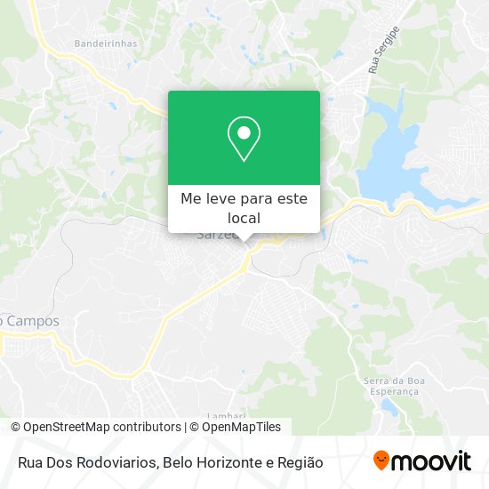 Rua Dos Rodoviarios mapa