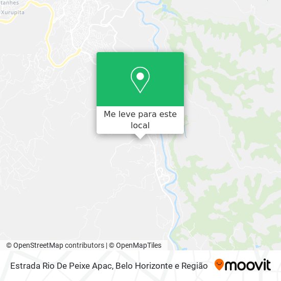 Estrada Rio De Peixe Apac mapa