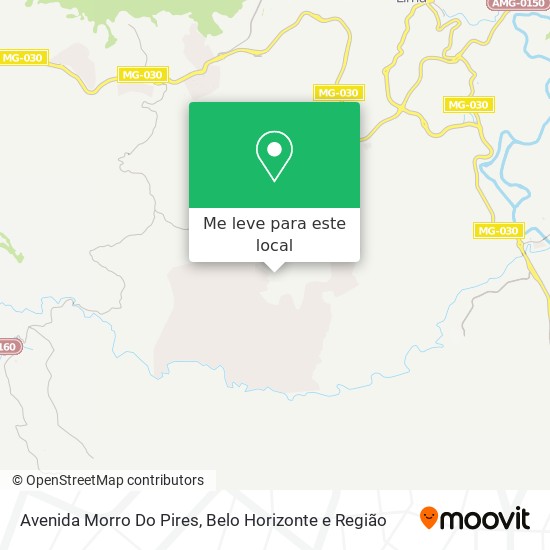 Avenida Morro Do Pires mapa