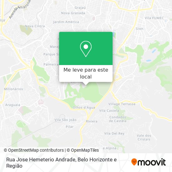 Rua Jose Hemeterio Andrade mapa