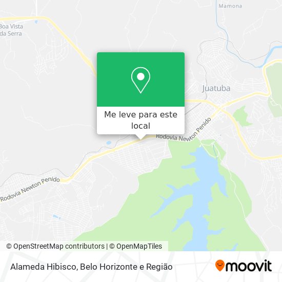 Alameda Hibisco mapa