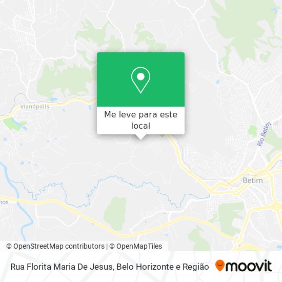 Rua Florita Maria De Jesus mapa