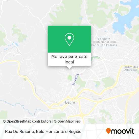 Rua Do Rosario mapa
