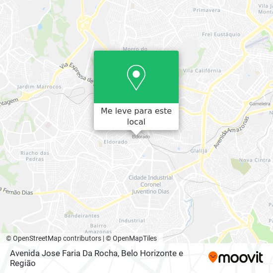 Avenida Jose Faria Da Rocha mapa