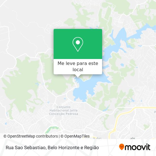 Rua Sao Sebastiao mapa