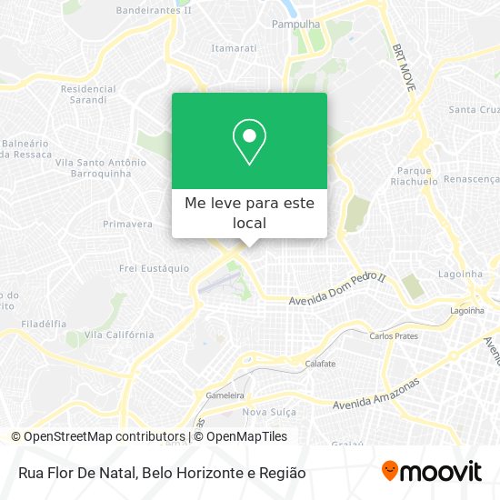 Rua Flor De Natal mapa