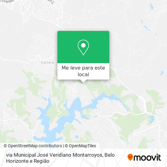 via Municipal José Veridiano Montarroyos mapa