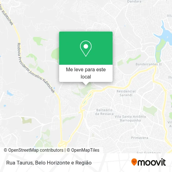 Rua Taurus mapa